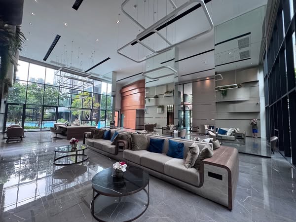 living room of Ideo New Rama 9