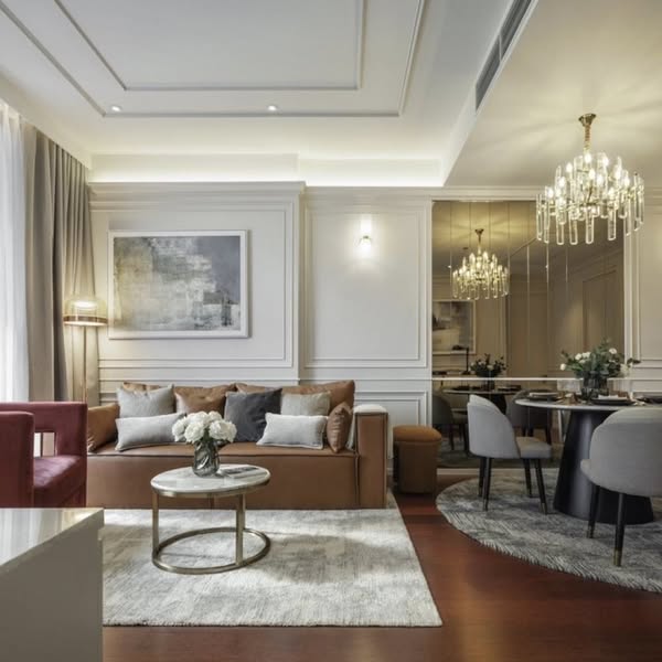 living room of KHUN by YOO