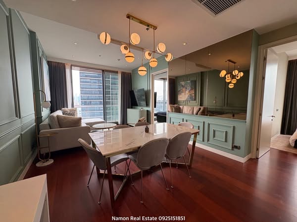 living room and room interior of KHUN by YOO