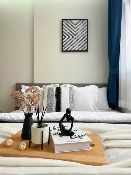 bedroom of Magnix Condo Ramintra21