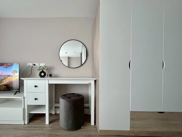 bedroom and living room and room interior of Metro Sky Prachachuen