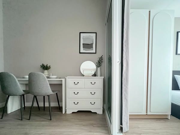 bedroom and room interior of Metro Sky Prachachuen