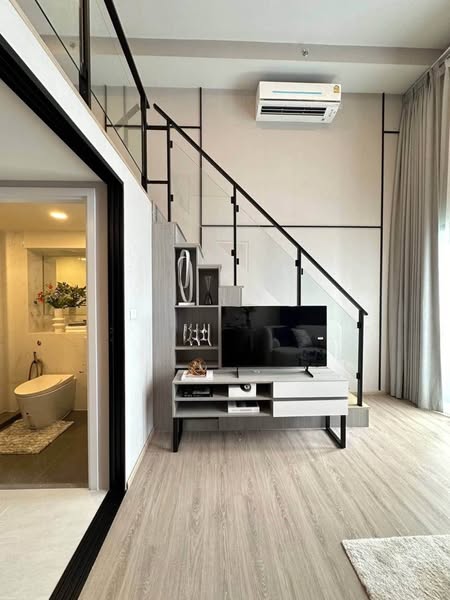 living room and room interior of Origin Plug & Play Nonthaburi Station