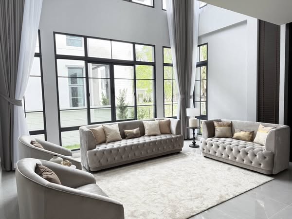 living room of สิริ เพลส เมกาบางนา Siri Place Mega-Bangna