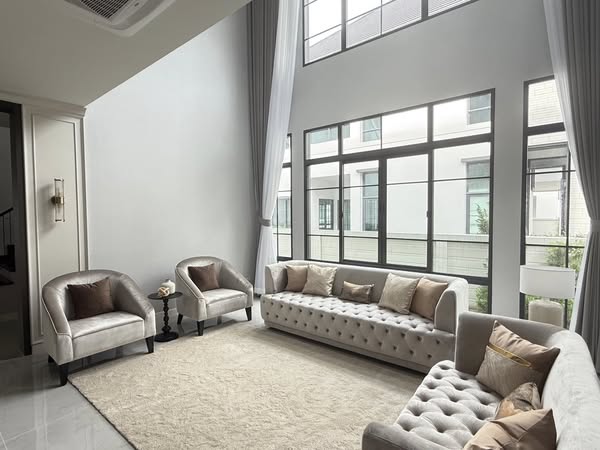 living room and room interior of สิริ เพลส เมกาบางนา Siri Place Mega-Bangna