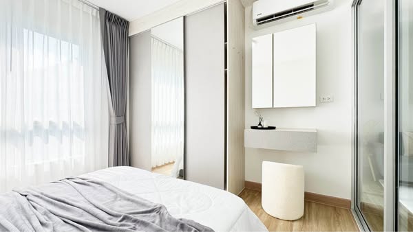 bedroom and room interior of The Niche ID Bangkhae – Bangkae Phase 2