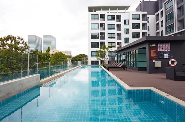 pool of The Niche MONO Bangna อาคาร C และ D