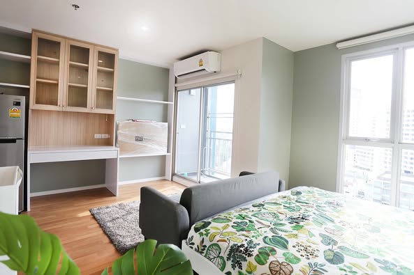 bedroom of The Selected Kaset-Ngamwongwan by LPN