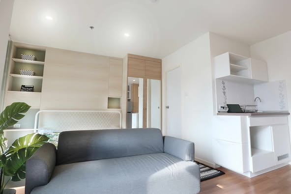 living room of The Selected Kaset-Ngamwongwan by LPN