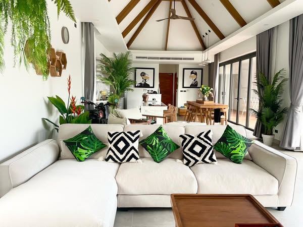 living room of Two Villas HOLIDAY – Oxygen Style Bangtao