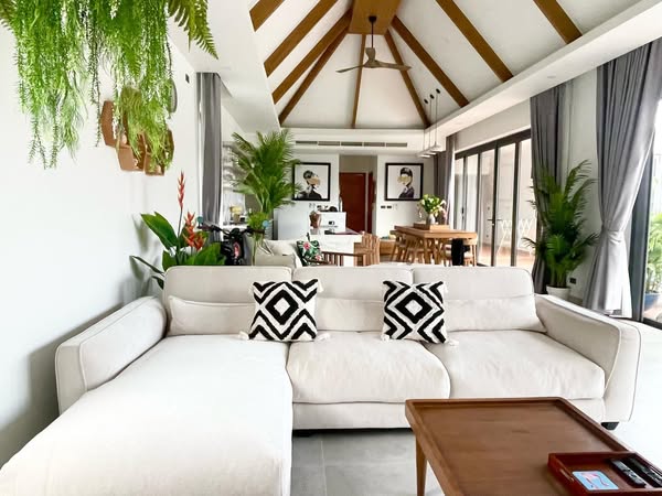 living room of Two Villas HOLIDAY – Oxygen Style Bangtao
