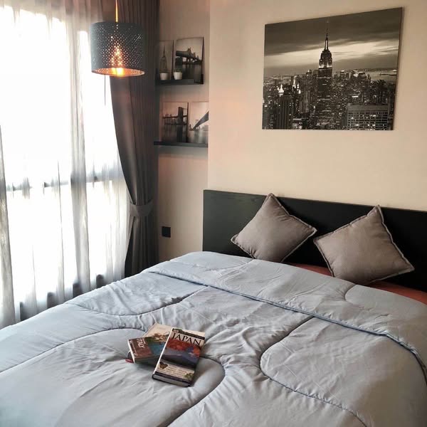 bedroom of LPN Suite Dindaeng – Rachaprarop