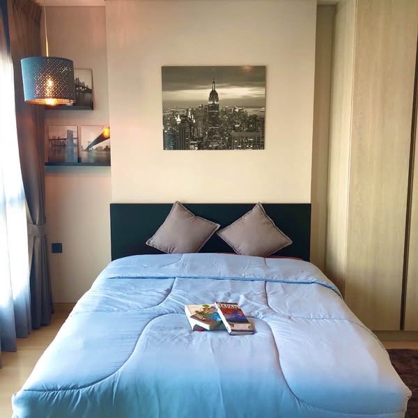 bedroom of LPN Suite Dindaeng – Rachaprarop
