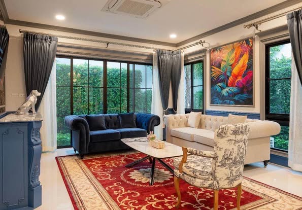 living room of Nantawan Rama 9 – New Krungthepkreetha