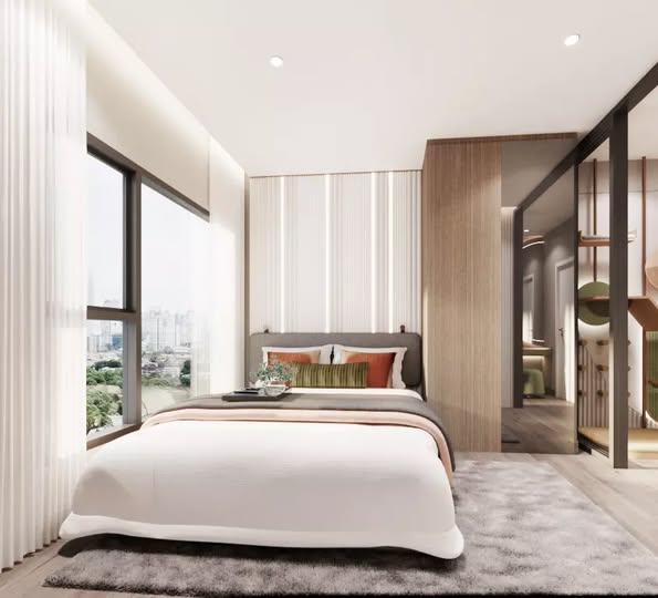 bedroom of Origin Place Ramkhamhaeng 153