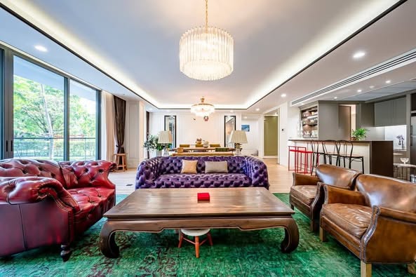 living room of Park Court Sukhumvit 77