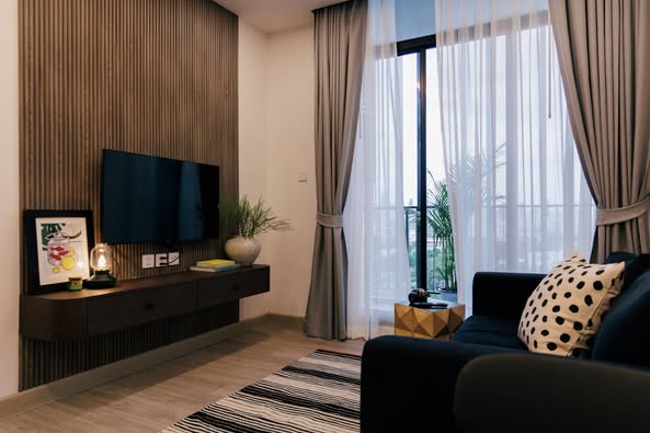 bedroom and living room of Supalai Premier Samsen-Ratchawat