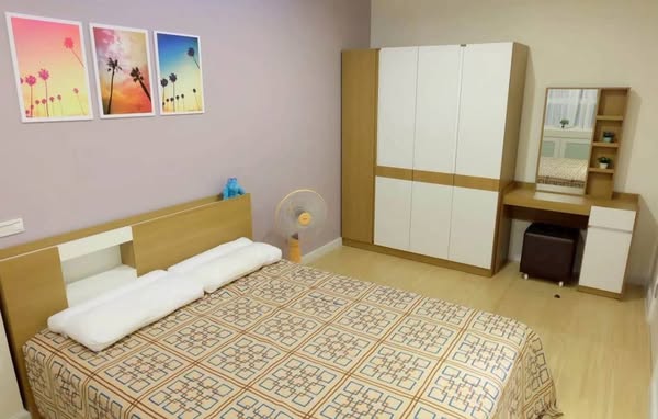 bedroom of TC-Green Condominium
