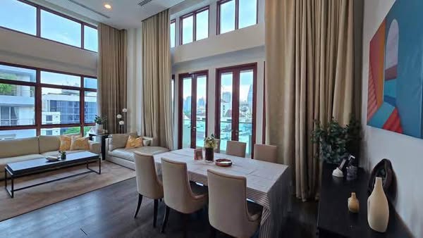 living room and room interior of The Crest Ruamrudee