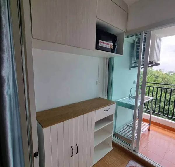 bedroom of The Crystal Bliss Condo @Rattabathibet