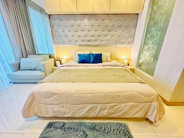 bedroom of The Riviera Wongamat Beach : เดอะ ริเวียร่า วงศ์อมาตย์ บีช