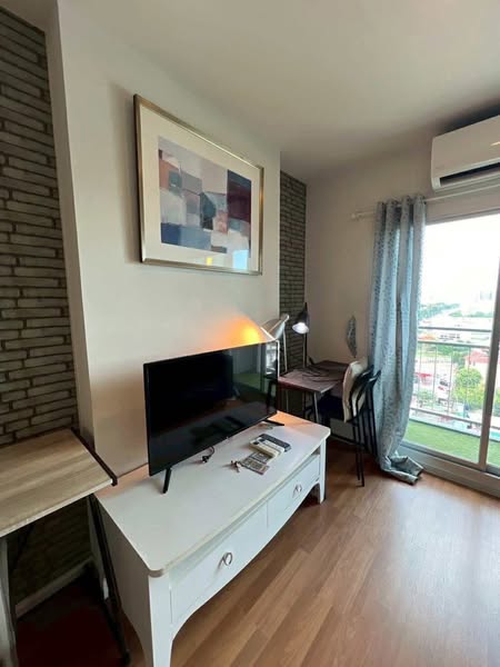 living room and bedroom of The Selected Kaset-Ngamwongwan by LPN