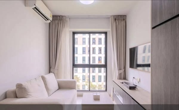 living room and bedroom and room interior of UNiO Sukhumvit 72