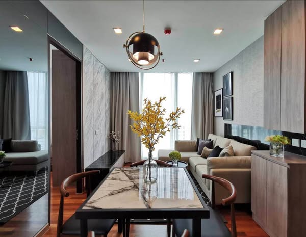 living room of Wish Signature II Midtown Siam