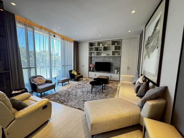 living room of Vana Residence วนา เรสซิเดนซ์ พระราม 9 – ศรีนครินทร์