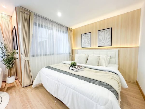 bedroom of เดอะพรีเว่ รัชดาภิเษก 30 (The Privé Ratchada 30)