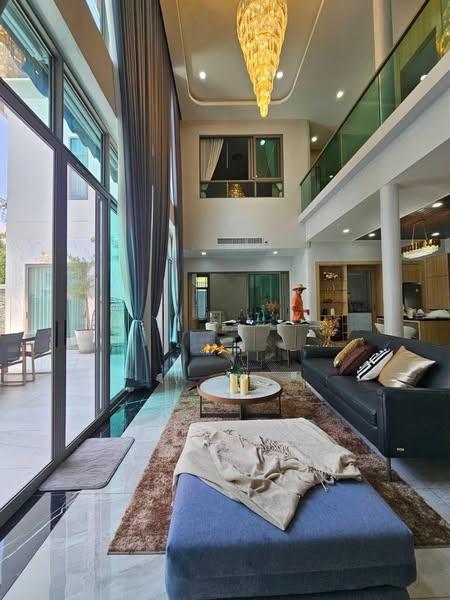 living room of 98LakeVille Mabprachan Pattaya