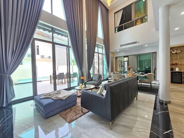 living room of 98LakeVille Mabprachan Pattaya