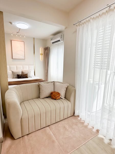 living room of A Space ID Asok-Ratchada