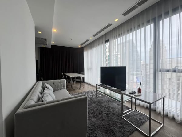 living room and bedroom of Ashton Asoke