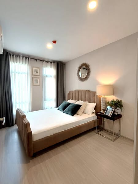 bedroom of Aspire Asoke Ratchada