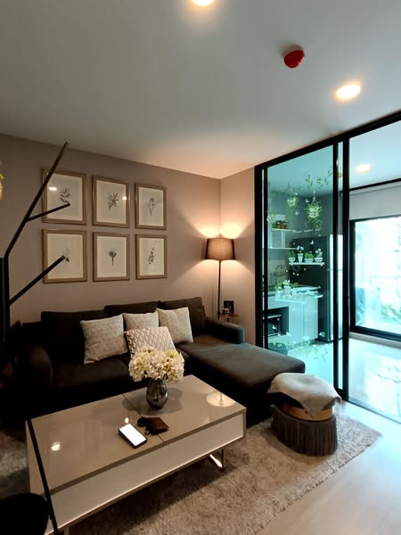 living room of Aspire Asoke Ratchada