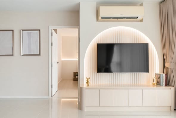 bedroom and living room of Aspire Rama 9