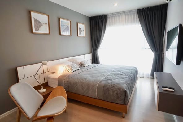 bedroom of Aspire Sukhumvit 48