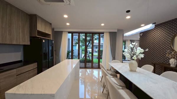 kitchen of Burasiri Krungthep Kreetha