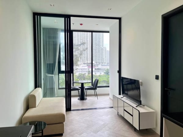 living room and bedroom and room interior of Chapter Charoennakhon–Riverside
