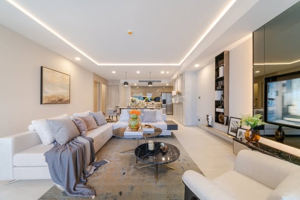 living room of Fynn Asoke