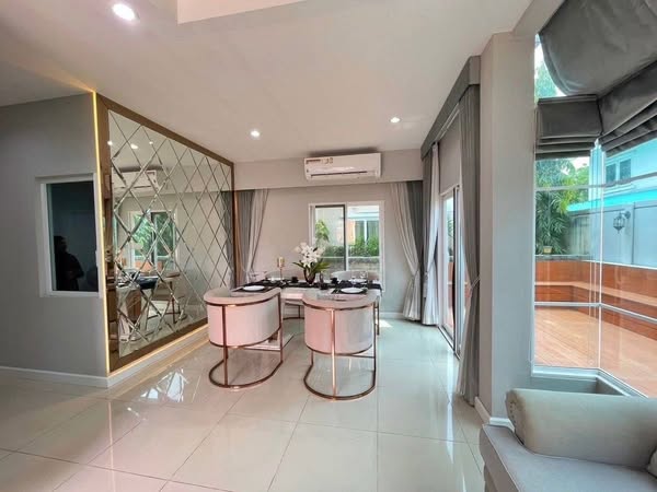 living room and room interior of Grandio Ramintra-Wongwaen