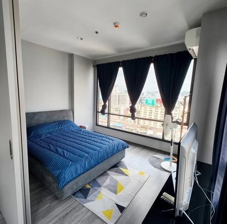 bedroom of Ideo Mobi Rang Nam