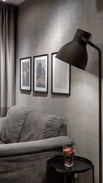 living room of Ideo Mobi Sukhumvit Eastgate