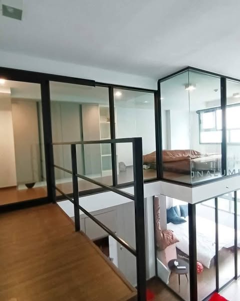 bedroom and room interior of Ideo New Rama 9