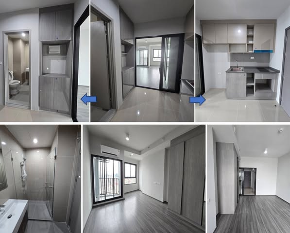 room interior of Ideo Ramkamhaeng Lamsali Station