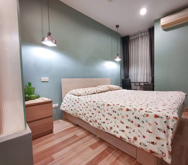 bedroom of IDEO Ratchada-Huai Khwang