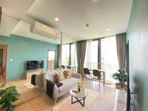 bedroom and living room of Kawa Haus
