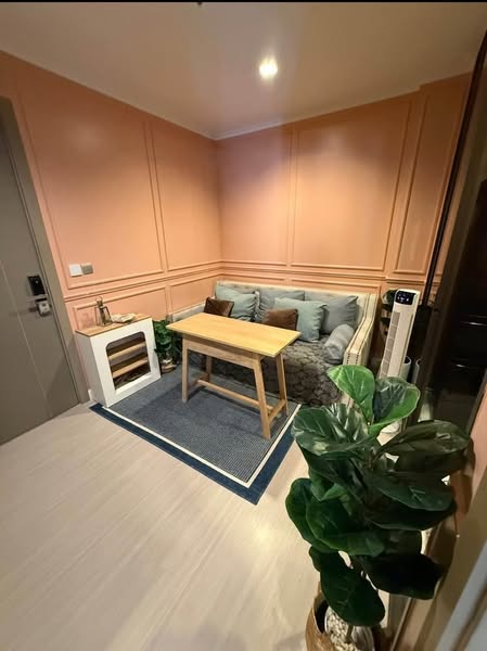 living room of Life Asoke – Rama 9