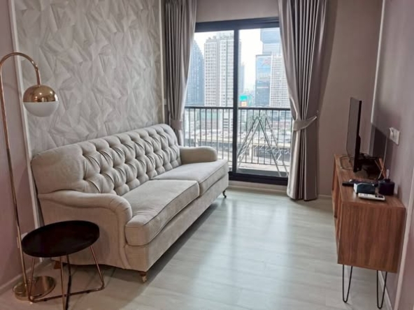 living room and bedroom of Life Asoke